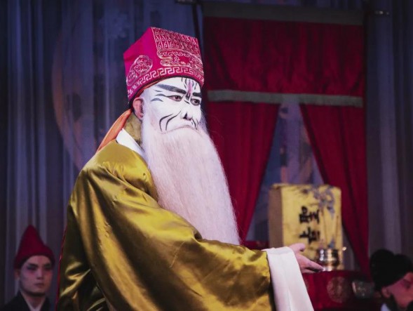 8月15日黃河之濱藝術(shù)節(jié)--東風劇院分會場內(nèi)梨園春色唱響金城戲樓